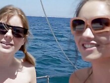 Three Teens Make Out Before Being Hammered In An Open Sea