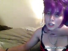 Rough Amateur Blowjob And Fingering On Webcam