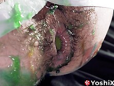 Jin Ueo And Yoshi Kawasaki Indulge Into Slime Play And Fill Each Others Assholes With