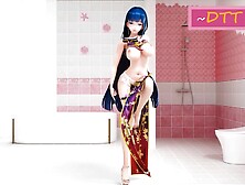 Honkai Mei Bgm Coming Of Age Ceremony - Dtt - Blue Hair Color Edit Smixix