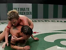 12Th Vs 7Th: 2 Big Titted Wrestlers Battle To Avoid Elimination Loser Fucked As Punishment In Rd4 - Kink