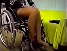 Youthful Paraplegic Beauty Caresses And Masturbates