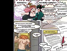 Hatsume Jerks Midoriya With A Toy Until That Guy Finishes - My Hero Academia Manga