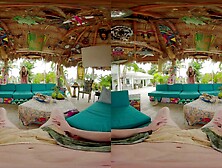 Morning Poolside Creampie - Virtual Real Porn