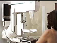 Brunette Milf's Mammogram