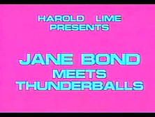 Jane Bond Meets Thunderballs