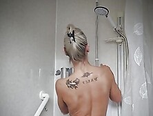 Sexy Babe In Shower