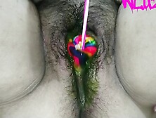 Hindi Sex In My Boyfriend Gave Me A Solid Candy Lollipop Which Makes Me Want To Masturbate With It