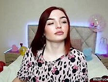 Hot Redhead Amateur Babe Nicolpot Posing For Fans On Webcam