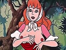 Little Red Riding Hood Meet The Archer - Old Style Asian Cartoon Porn Parody