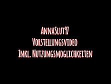 German Dirty Talk - Annaslut97 Vorstellungsvideo