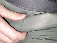 A Husband Watches Porn And Fondles His Naughty Prick In His Underpants. Strong Arousal.