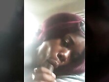 Thick Ebony Amateur Sucks Deep In Homemade Car Sex Tape