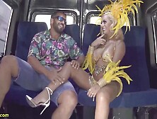 Busty Carnival Samba Dancer Needs Anal