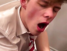 Twink Jack Davis Got Rough Pounding While Sucking His Orgy Mates