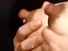 Asian Lactating Big Tits - Swollen,  Nipple Milk Stream