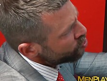 Wild Man In Suit Logan Moore Rimmed And Doggystyle Pounded