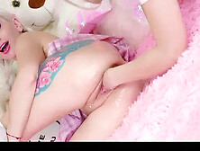 Sleepover Ended Up with Pussy Fisting - Sweet Girls Ksu Colt &