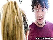 Familystrokes - Sexy Mother I'd Like To Fuck Bangs Nerdy Step-Son On Vacation