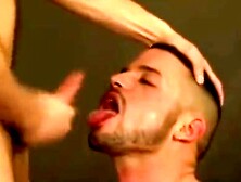 Guys Pissing,  Drinking Piss And Licking Cum