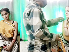 Desi bhabhi redy ho rhi thi dever ne piche se pakr liya ar chod diya