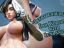Femdom JOI Idol Worship - Dominated and Humiliated by Luna Snow