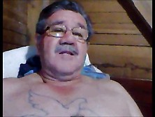 Sexy Horny Grandpa Wanking On Webcam