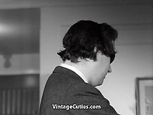 Ebony Girl Seduces One-eyed Old Man (1960s Vintage)