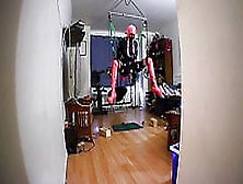 Sissy's Self Bondage Suspension