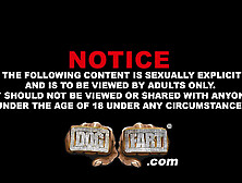 Anal slut Nina Rivera wants double penetration with contractors