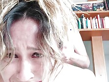 First Time PAINFUL ANAL...  FAILED! Anal hurts too much.  (she felt too much pain,  a tear fell,  so we stopped)