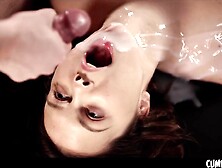 Cumflation & Creampie Compilation - Lalin girl Black Large Melons Cuties Filled With EAGER Amounts of Cum