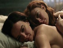 Vanessa Kirby and Katherine Waterston lesbian sex
