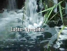 Kinky lesbian broads in hot outdoor action