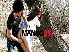 Unzensiertes,  Peinliches Squirten Im Freien