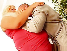 Amazing Bbw With Big Juggs Gets Anally Slammed By Her