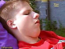 Cute Blond Twink Solo On Garden Jerk Off And Cumshot