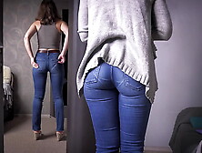 Secretly watching Struggles Managing Visible Panty Line VPL At Work