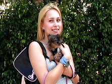 Newbie girl jumps on the BangBus and ends...