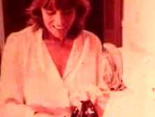 Uschi Digard in bondage.