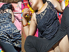 Invited the village girlfriend to my house and fucked my girlfriend's blonde pussy all night,  it was a lot of fun to fuck my bla