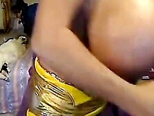 Busty Girl Masturbating On Webcam