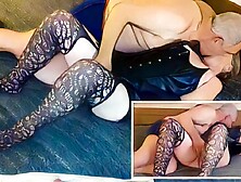 Aged AI animation of DC superhero Batgirl having pleasure with multiple toys