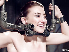 Big Ass Sub Ass Hooked In Doggy Bondage