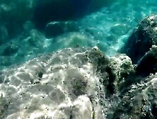 Underwater moments with hot views of my big natural tits and hot pussy