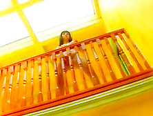 Roxy & Lea's double penetration Joy