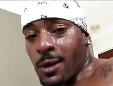 Ebony Slut Shakes Her Ass Before Pouncing on a Big Black Dick