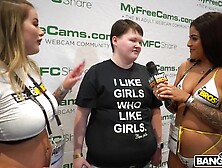 BANGBROS - Day 1 Of The 2020 AVN Awards In Las Vegas!!