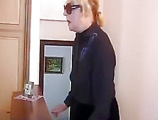 Italian granny is fucked by 2 guys