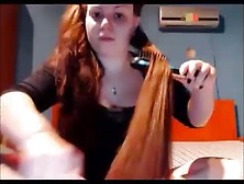 Hairjob,  Hair-Blowjob,  Cum In Hair